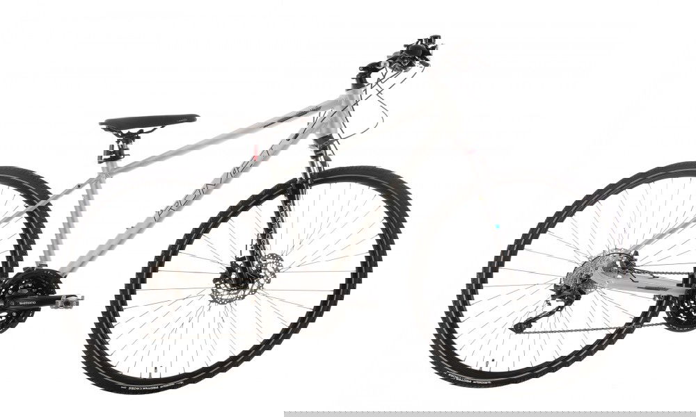 Rower crossowy Romet Orkan 7 M - srebrny-szary