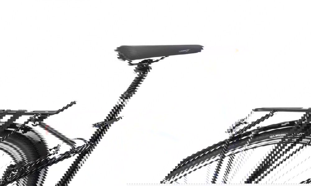 Rower trekkingowy Romet Gazela 7 - czarno-szary