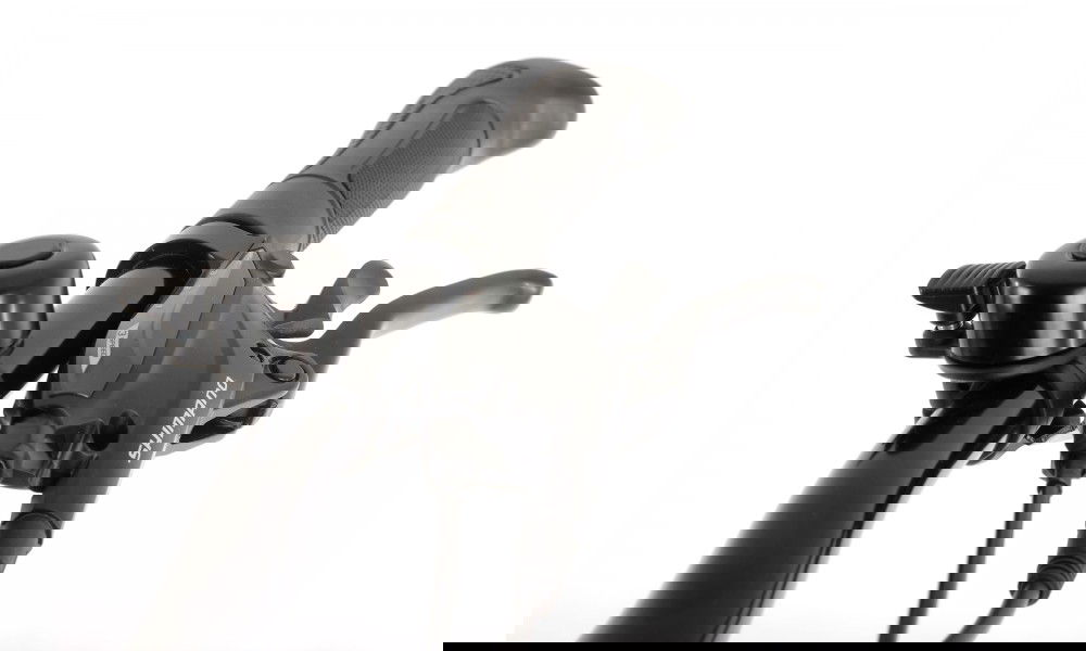 Rower crossowy Romet Orkan 4 M Lite - srebrny-czarny
