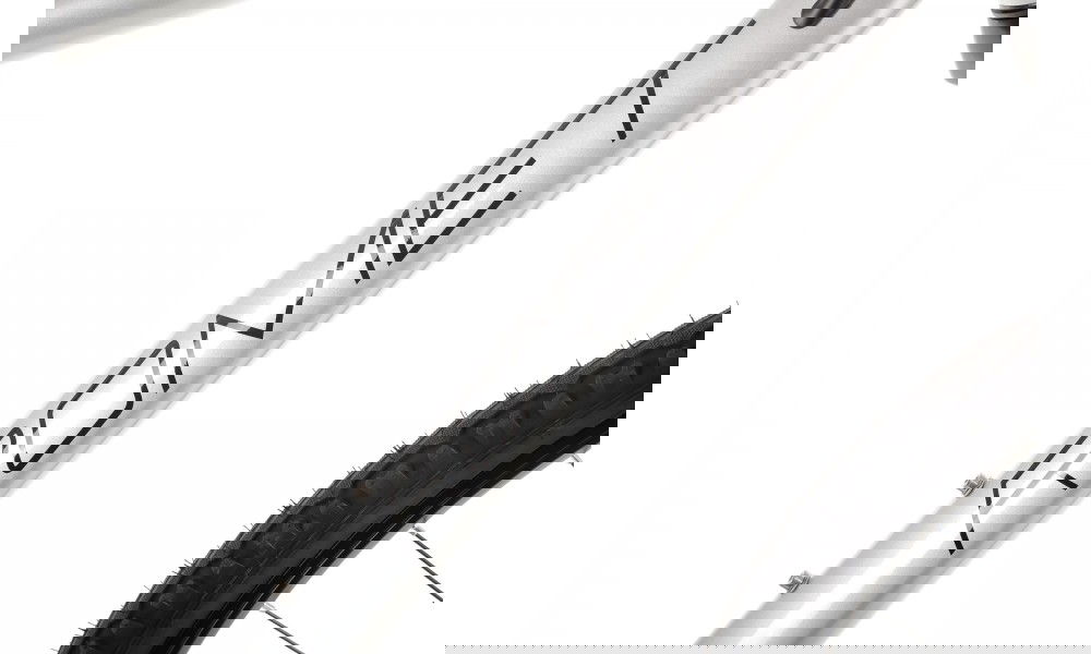 Rower crossowy Romet Orkan 4 M Lite - srebrny-czarny