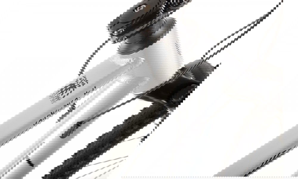 Rower crossowy Romet Orkan 4 M Lite - srebrny-czarny