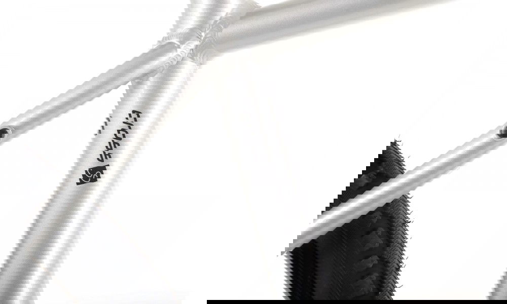 Rower crossowy Romet Orkan 4 M Lite - srebrny-czarny