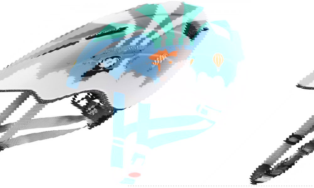 Kask dziecięcy Uvex Kid 2 CC - błękitny