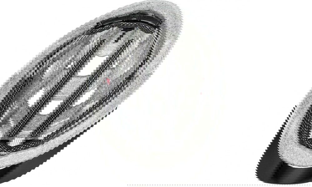 Kask rowerowy Uvex City i-vo - biało-czarny