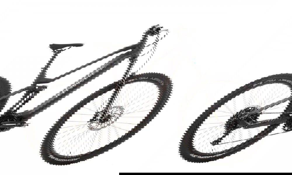 Rower górski elektryczny Haibike AllTrail 3 - czarno-tytanowy