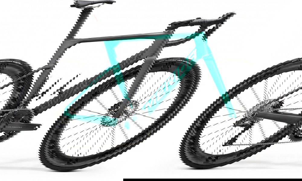 Rower szosowy Merida Reacto 8000 2024 - zielony-czarny