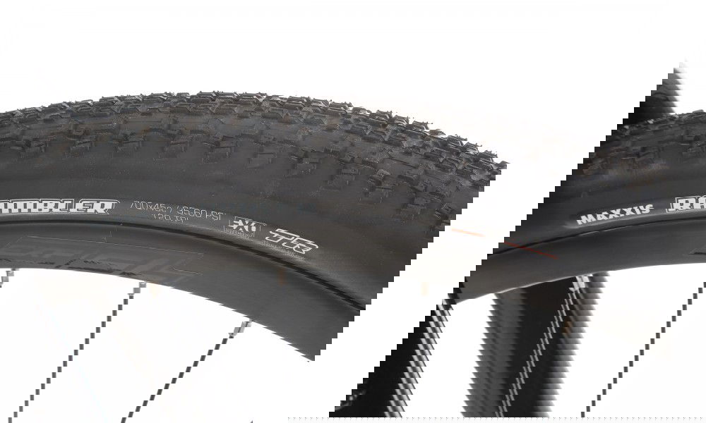 Rower gravel Merida Silex 400 2024 - czarno-srebrny