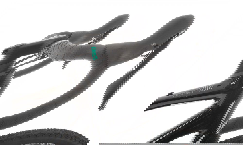 Rower gravel Merida Silex 400 2024 - czarno-srebrny