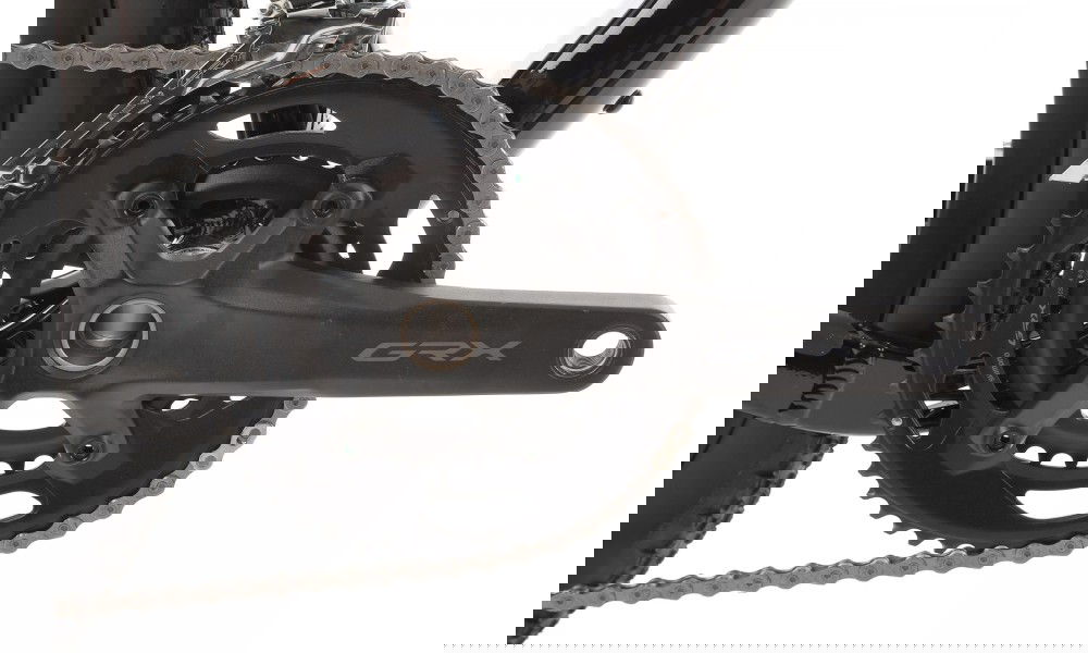 Rower gravel Merida Silex 400 2024 - czarno-srebrny
