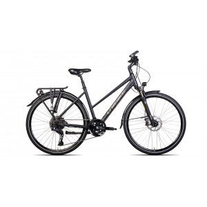 Rower trekingowy Unibike Globetrotter Lady 2024 - szary 1