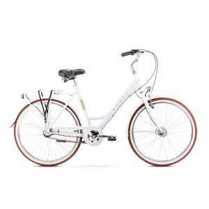 Rower miejski Romet Sonata Classic 26 2024 - biały