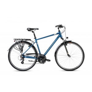 Rower trekkingowy Romet Wagant 2024 - ciemnoturkusowo-złoty 1