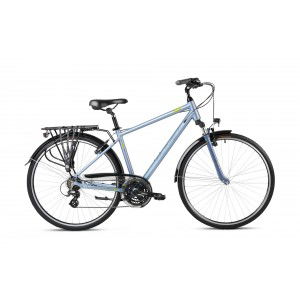 Rower trekkingowy Romet Wagant 2024 - jasnografitowo-zielony 1