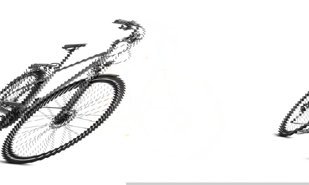 Rower trekkingowy Romet Wagant 10 2024 - grafitowo-ciemnozłoty