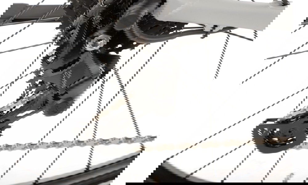 Rower trekkingowy elektryczny Romet Gazela 2.0 2024 - srebrny