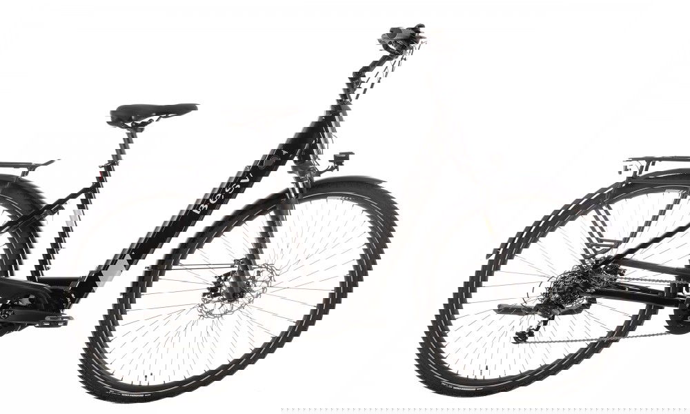 Rower trekkingowy elektryczny BESV TR 2.1 LS - czarny
