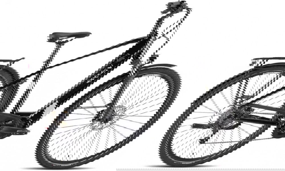 Rower trekkingowy elektryczny BESV TR 2.1 - czarny