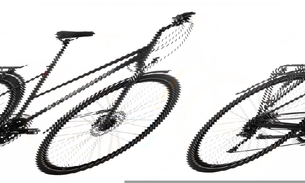 Rower trekingowy Unibike Expedition Lady 2025 - granatowy
