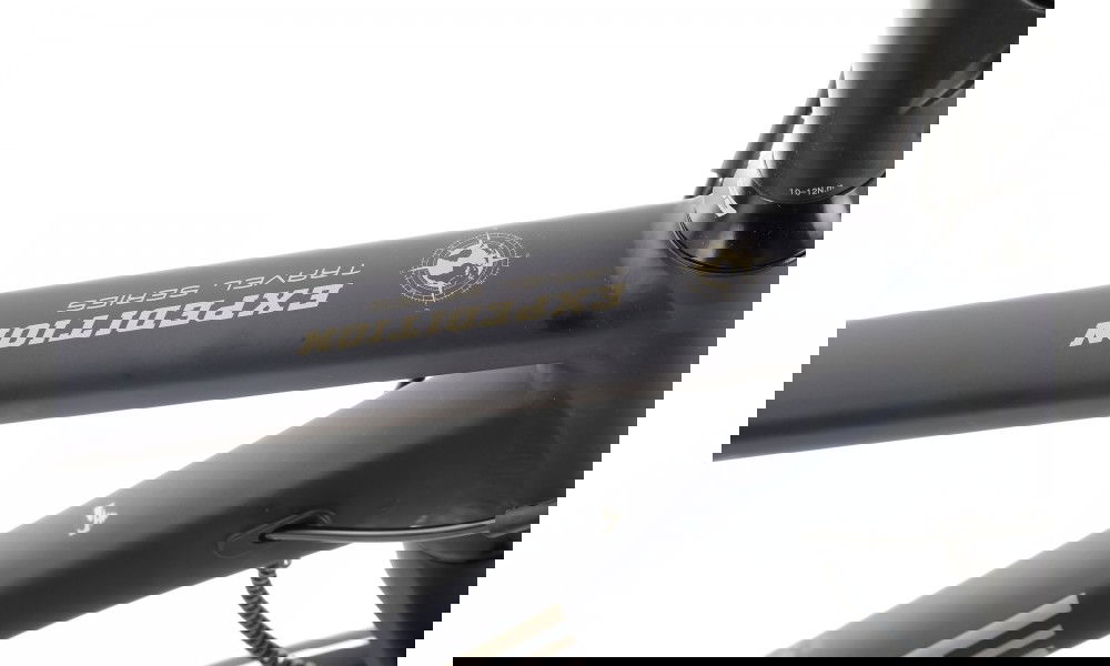 Rower trekingowy Unibike Expedition Man 2025 - granatowy