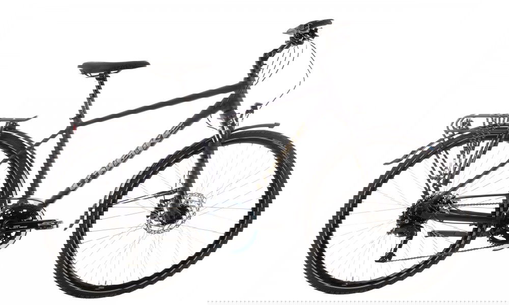 Rower trekingowy Unibike Expedition Man 2025 - granatowy