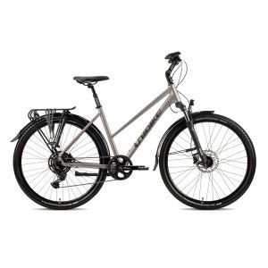 Rower trekingowy Unibike Explorer Lady 2025 - grafitowy 1