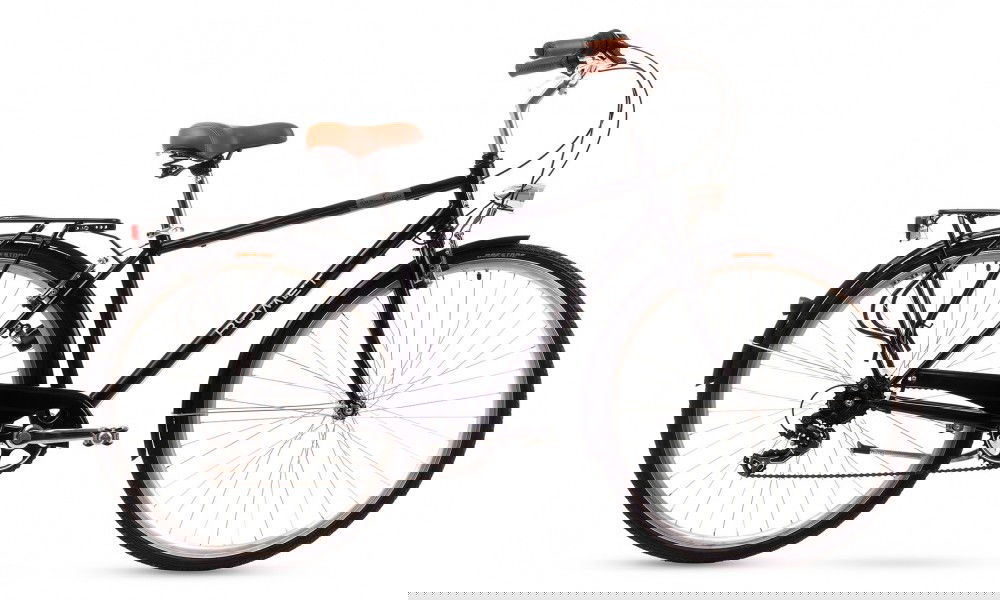 Rower miejski Romet Vintage M Black 2016
