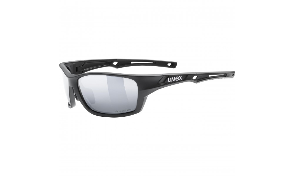 Okulary Uvex Sportstyle 232 P - czarny matowy