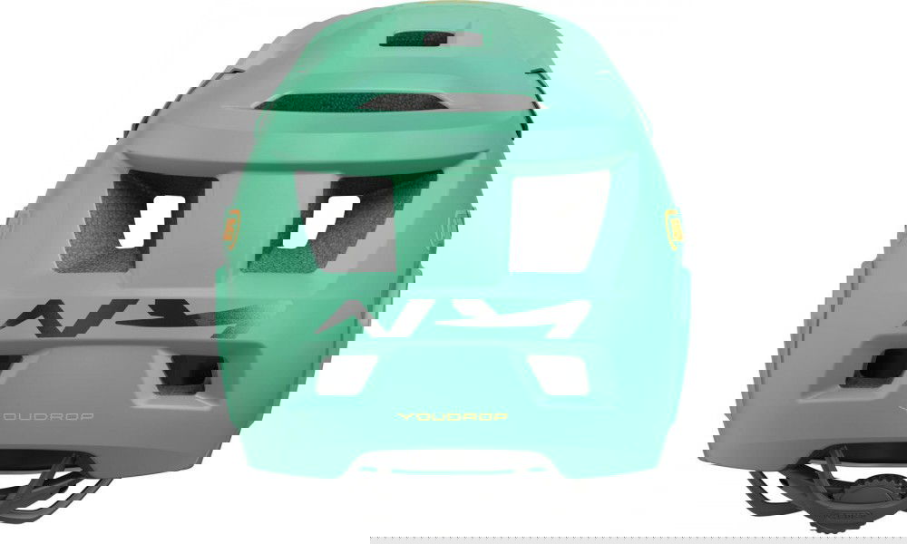 Kask dziecięcy Abus YouDrop FF Full Face MTB - zielony