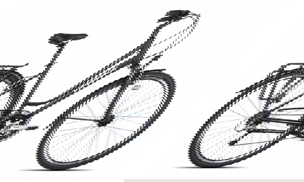 Rower trekingowy Unibike Voyager Lady  - czarny