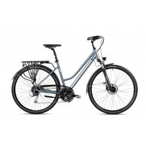 Rower trekkingowy Romet Gazela 6 - grafitowy-czarny 1