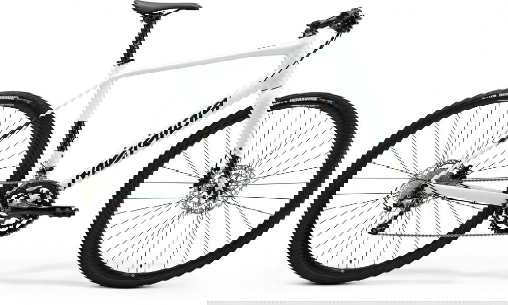 Rower fitness Merida Speeder 300 2025 - biało-złoty