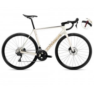 Rower szosowy Orbea Orca M30 2025 - biało-bordowy 1