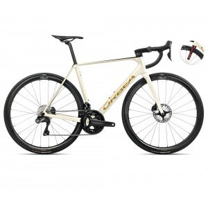 Rower szosowy Orbea Orca M20iTEAM 2025 - biało-bordowy 1