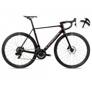 Rower szosowy Orbea Orca M21eTEAM PWR 2025 - czerwono-szary 1