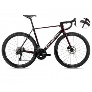 Rower szosowy Orbea Orca M30iLTD PWR 2025 - bordowo-srebrny 1
