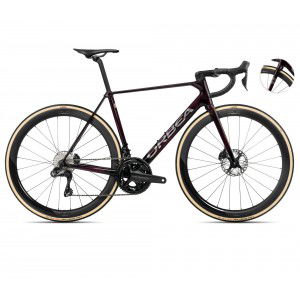 Rower szosowy Orbea Orca M20iLTD PWR 2025 - bordowo-srebrny 1