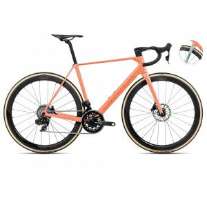 Rower szosowy Orbea Orca M21eLTD PWR 2025 - pomarańczowo-niebieski 1