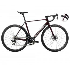 Rower szosowy Orbea Orca M11eLTD PWR 2025 - bordowo-srebrny 1