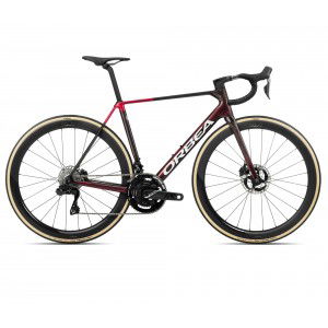 Rower szosowy Orbea Orca M10i Replica 2025 - czerwono-bordowy 1