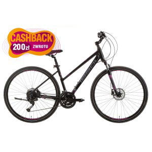 Rower crossowy Tabou Flow 4.0 W 2024 - czarny-purpurowy 1