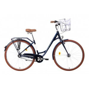 Rower miejski Romet Pop Art Classic  - granatowy 1