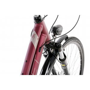 Rower trekkingowy Romet Gazela 6 SPECJAL - bordowo-grafitowy 2