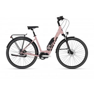 Rower miejski elektryczny Kellys Estima 40 SH 025 - różowy 1