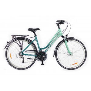 Rower trekkingowy Storm Marathon 6.0 Lady - zielony-turkusowy 1