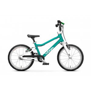 Rower dziecięcy Woom GO 3 16" AUTOMAGIC - turkusowy 1