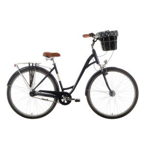 Rower miejski Romet Art Deco Lux 2024-Wersja B - granatowy 1