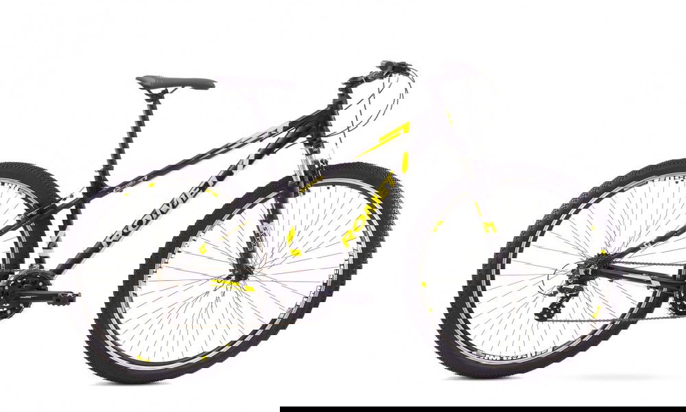 Rower górski Romet Rambler 29 1 Black-Yellow 2017