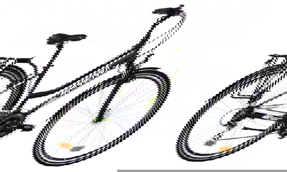 Rower trekingowy Saveno Odyssey LDS Black Green 2017