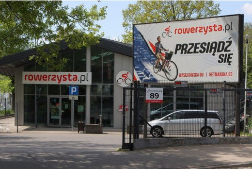 Sklep rowerowy Białystok Wasilkowska