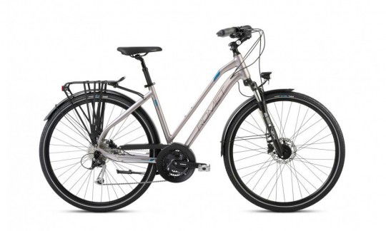 rower trekkingowy romet gazela 8 2024 grafitowy turkusowy